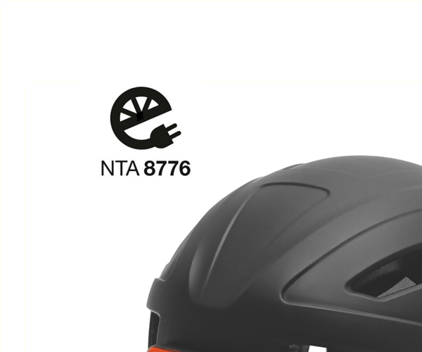 Urban NTA 8776 vizier mat black L e-bike helm 2