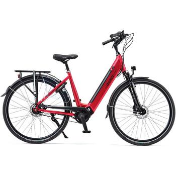 Bikkel Tuba S N7 Gates Disc 630Wh bright red 49cm elektrische damesfiets