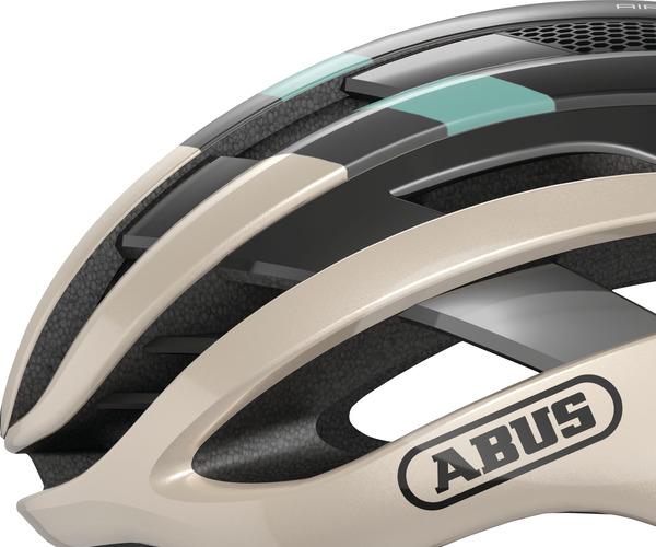 Abus Airbreaker M champagne gold race helm