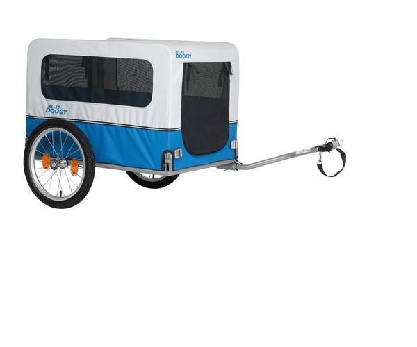 XLC Doggy zilver-blauw fietskar