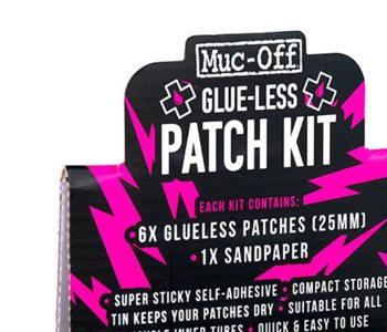 Muc-off glueless puncture repair patches and tin d