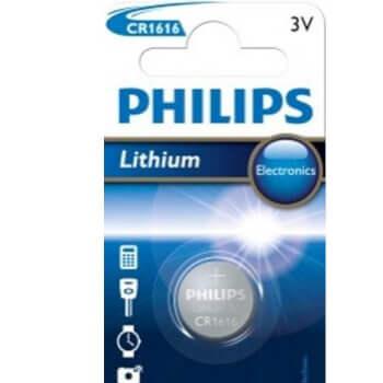 Philips Batt Cr1616 Lith 3V Bp1