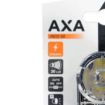 Axa koplamp Pico switch aan/uit dynamo 30 lux zwar