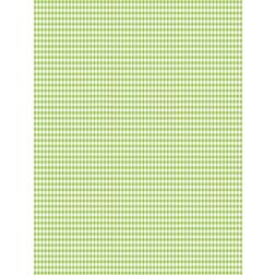 Hoeslaken lime groen ruit