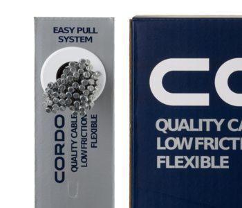 Cordo binnenkabel versteller 225cm/ø1,1mm + 4,5x4,