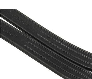 Cordo binder rubber classic zwart met afneembare 1