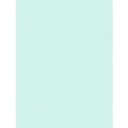 Hoeslaken mint groen stip groot