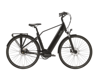Qwic E-bike Premium i MN7+ Belt Heren Middenmotor Charcoal Black