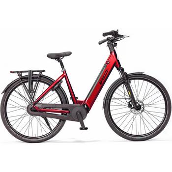 Bikkel Tuba S N7 Disc 630Wh bright red 49cm elektrische damesfiets
