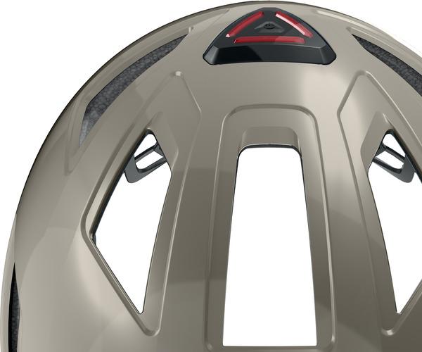 Abus Hyban 2.0 L monument grey fiets helm 4