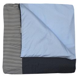 ledikant overtrek blauw