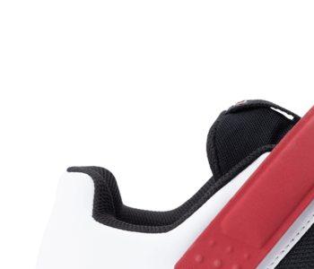 Crankbrothers schoen mallet speedlace rood/zwart/w