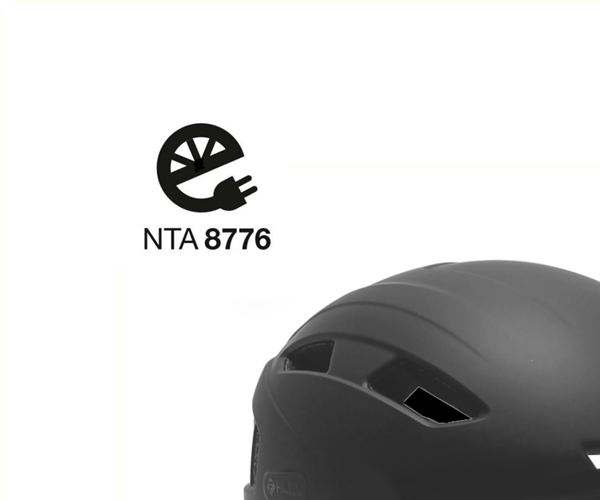 Urban NTA 8776 mat black S e-bike helm