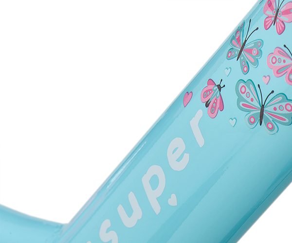 SuperSuper Little Miss 12inch turquoise meisjesfiets 5
