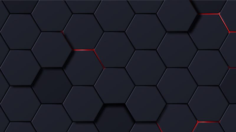 3D Honeycomb_red_vb