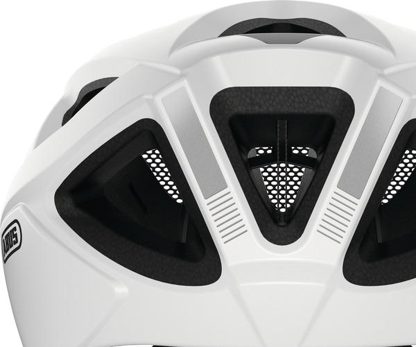 Abus Aduro 2.1 polar white S allround fiets helm 3