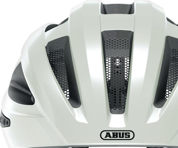Abus Macator pearl white shiny L race helm 2