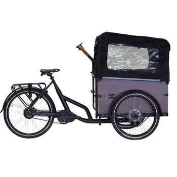 Altec Xcient Enviolo HD matzwart elektrische bakfiets