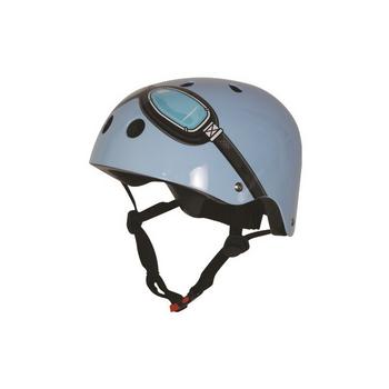 Kiddimoto blue goggle Extra Small helm
