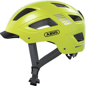 Abus Hyban 2.0 L signal yellow fiets helm