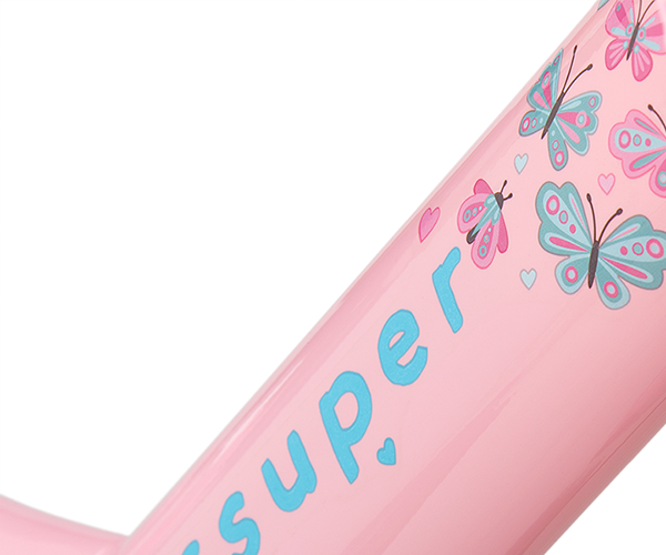 SuperSuper Little Miss 12inch roze meisjesfiets 5