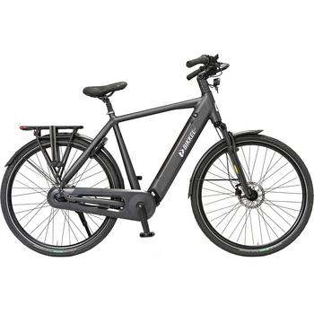 Bikkel Tuba S N7 Disc 630Wh dark grey mat 53cm elektrische herenfiets