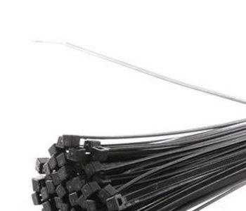 Mirage kabelbinder 135x2,5mm tie-wraps zwart werkp