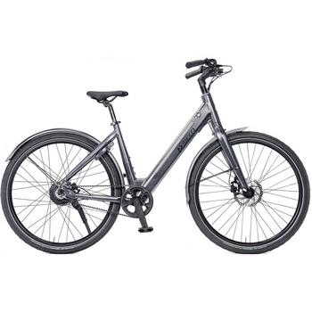 Bikkel Centro Gates 375Wh steel grey 49cm elektrische damesfiets