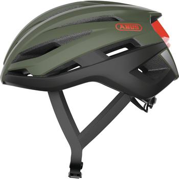 Abus Stormchaser L olive green race helm