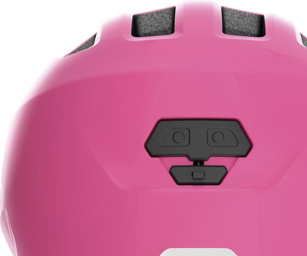 Abus Smiley 3.0 S shiny pink kinder helm 3