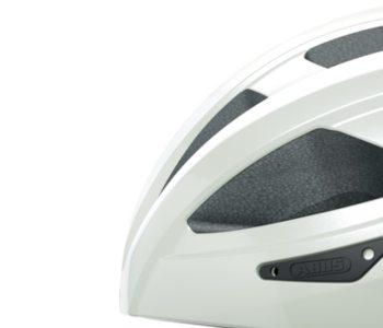 Abus helm macator pearl white l