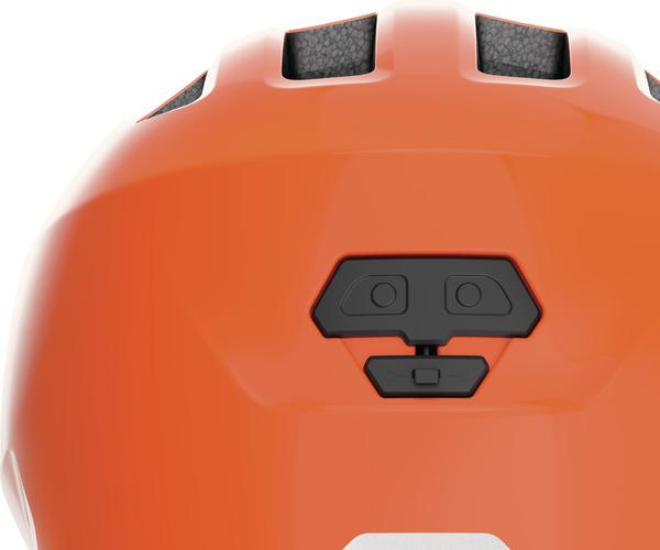 Abus Smiley 3.0 M shiny orange kinder helm 3