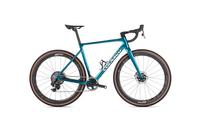 Colnago G4X blu - Fondo bianco-laterale