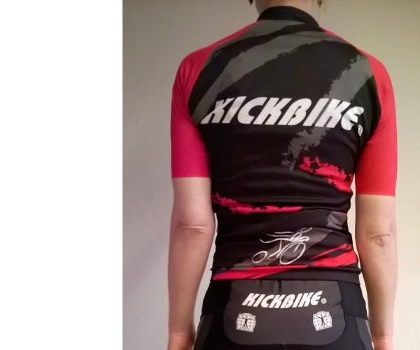 Kickbike Bioracer step shirt maat L