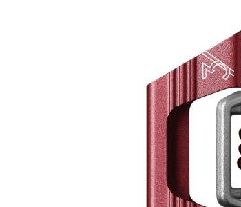 Crankbrothers pedaal candy 3 donker rood / rode ve