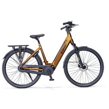 Bikkel Tuba S N7 Disc 630Wh dark gold mat 49cm elektrische damesfiets