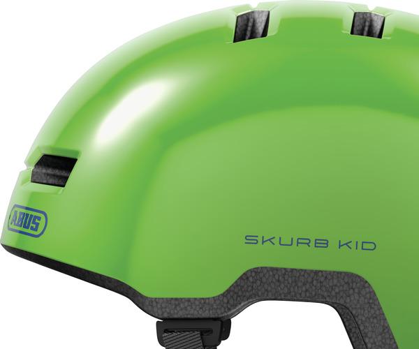 Abus Skurb Kid shiny green S kinder helm