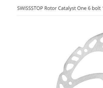 Swissstop remschijf 180mm 6 bolt catalys disc roto