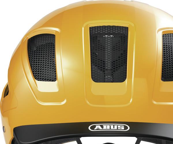 Abus Hyban 2.0 M icon yellow fiets helm 2