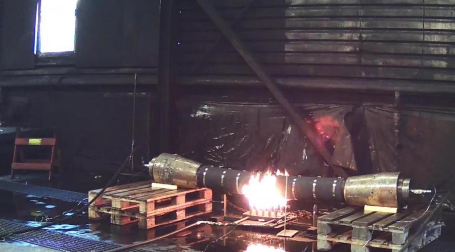 Successful TCP Flowline tests on erosion, fire resistance and impact
