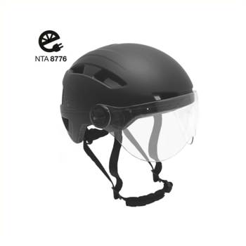 Urban NTA 8776 vizier mat black L e-bike helm
