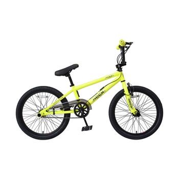 Magic Rock 20inch geel Freestyle BMX