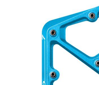 Crankbrothers pedaal stamp 7 large blue electric