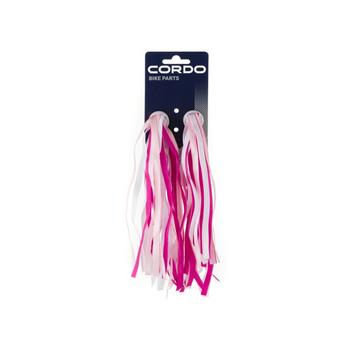 Cordo Streamers roze-wit