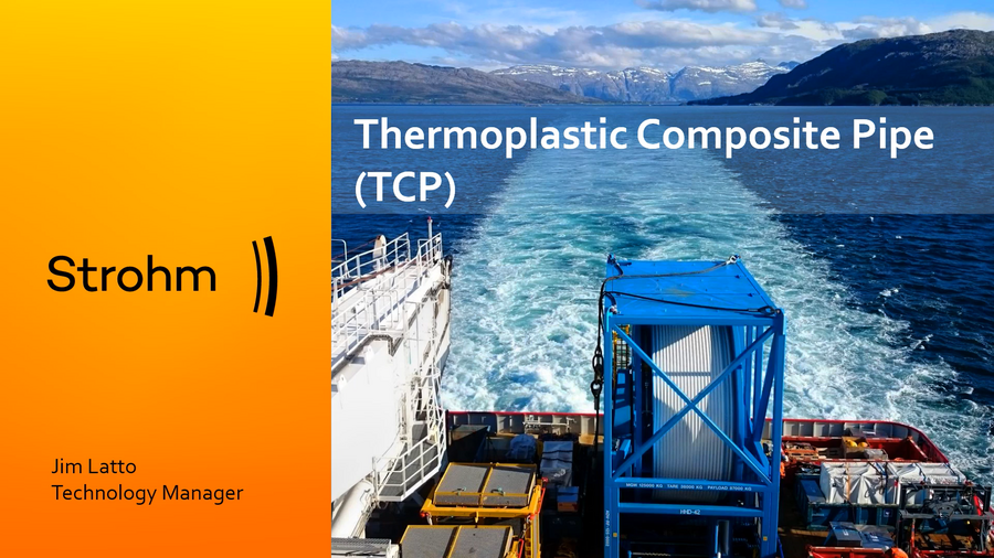 Ultra-deep water Thermoplastic Composite Pipe – from installation to operation.
