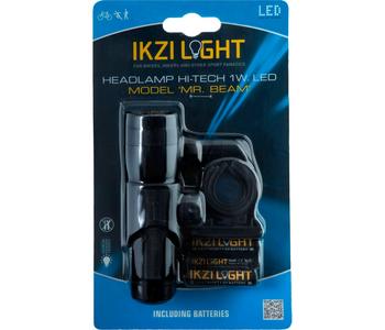 IKZI Light koplamp Mr Beam 1w led batterij stuurbocht