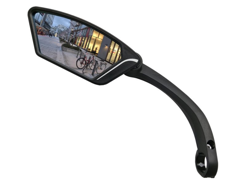 Beyond Daarom Ploeg Hzb e-bike spiegel links verstelbaar zwart | 2Wielers Theo Cornelissen
