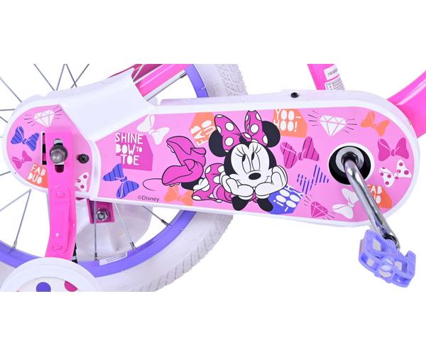 Volare Disney Minnie Cutest Ever 16inch roze-lila meisjesfiets 7