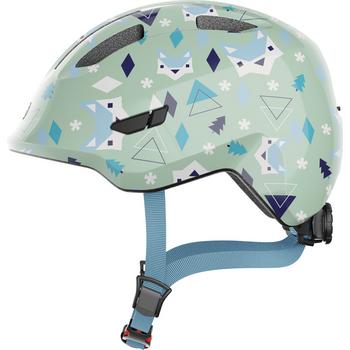 Abus Smiley 3.0 M green nordic shiny kinder helm