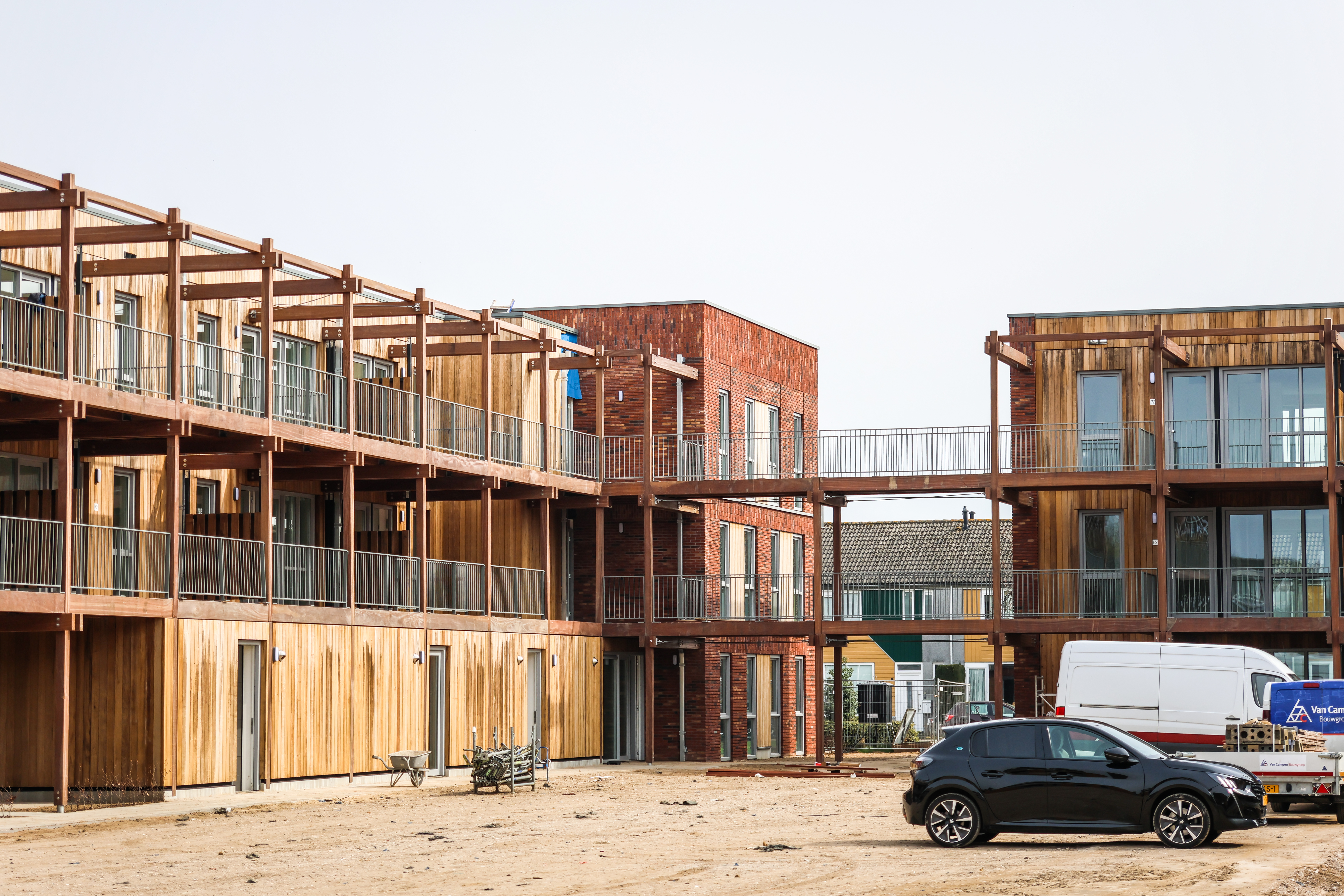 19 grondgebonden woningen en 39 appartementen Doesburg (Optimum Plus)